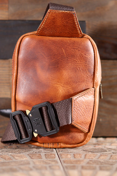 NO .79 | CROSSBODY BAG "BROWN"