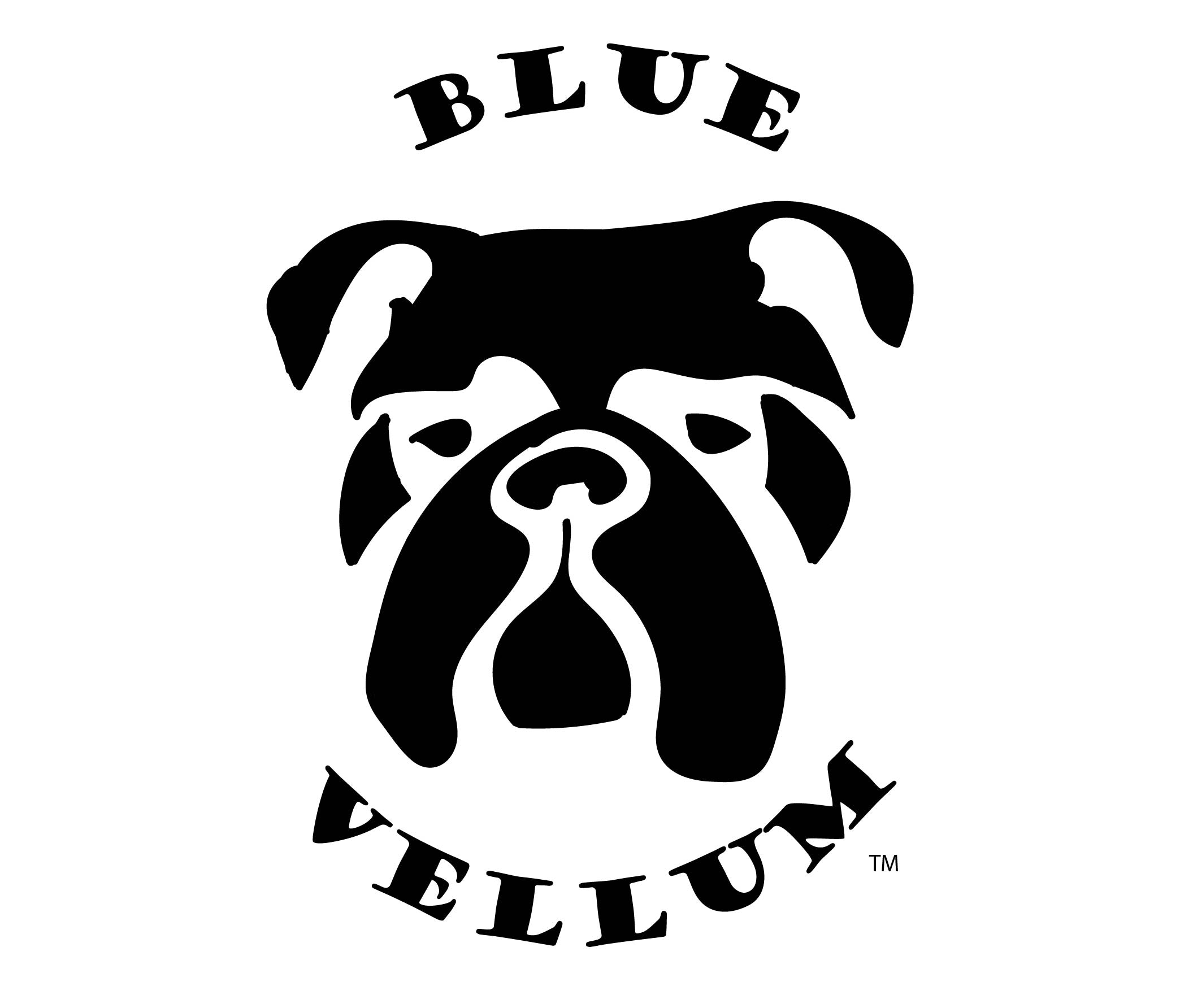 Blue Vellum Leather - Custom Leather Goods logo