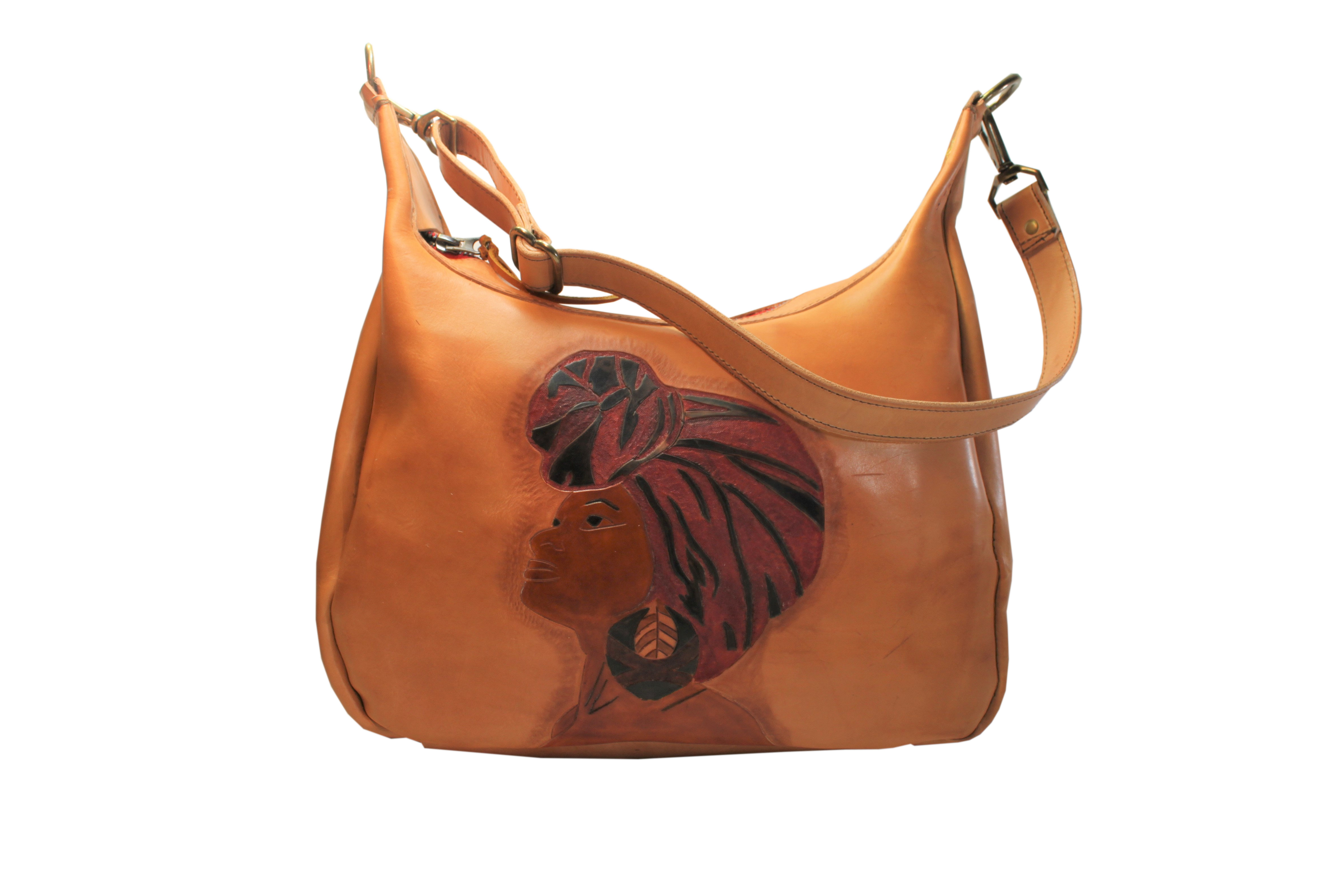 AFRO.78 | "Head Wrap" WOMEN SATCHEL HANDBAG