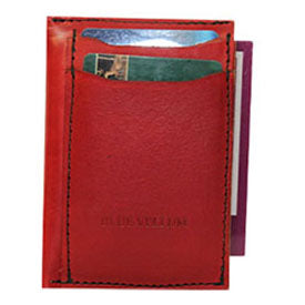 NO.25 | "RED" MONEY CLIP WALLET