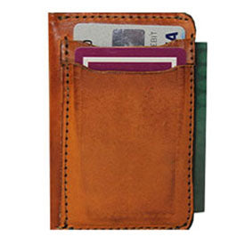 NO.25 | "SADDLE TAN" MONEY CLIP WALLET