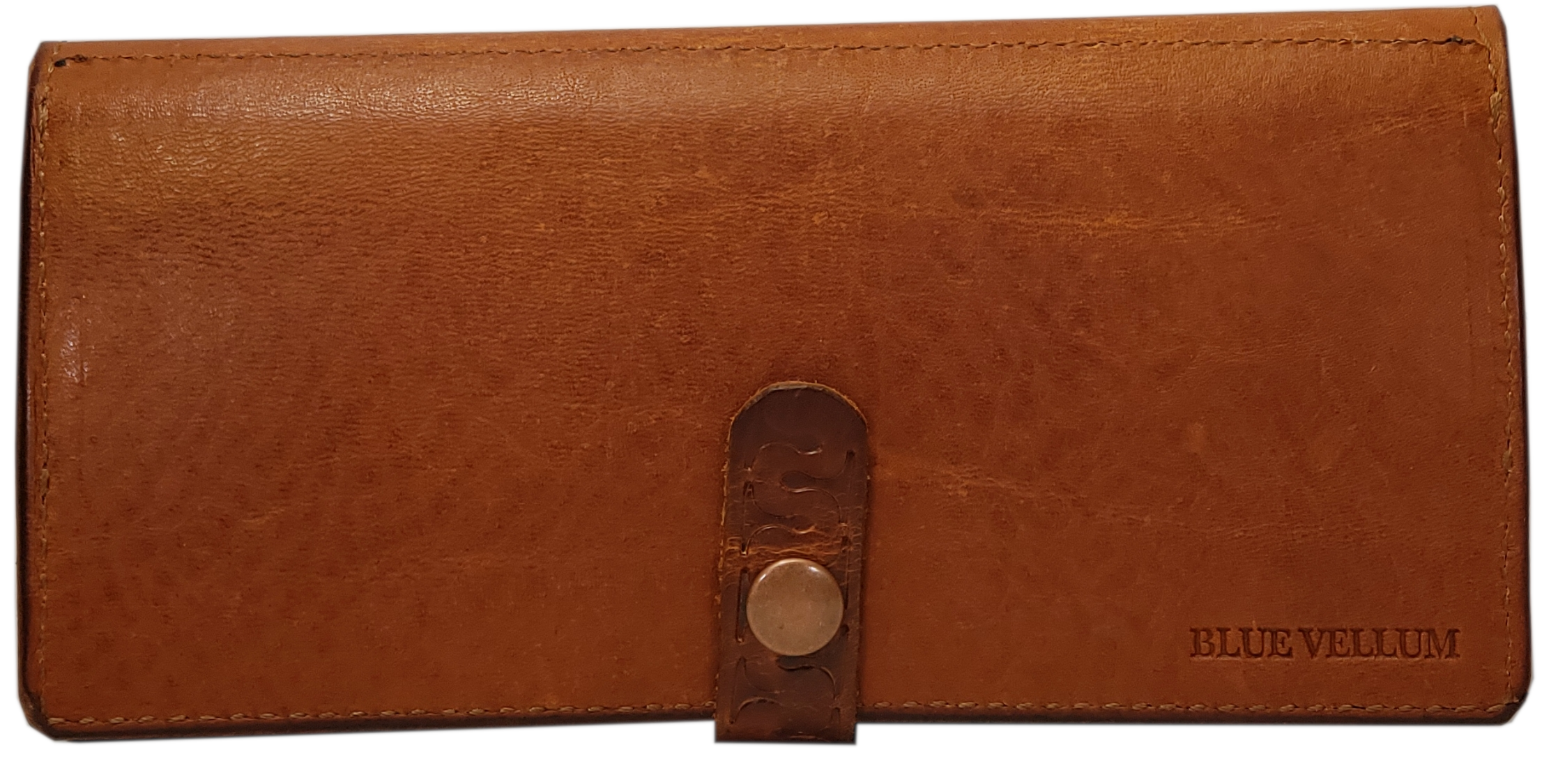 NO.28 | "SADDLE TAN" WOMEN'S CLUTCH WALLET