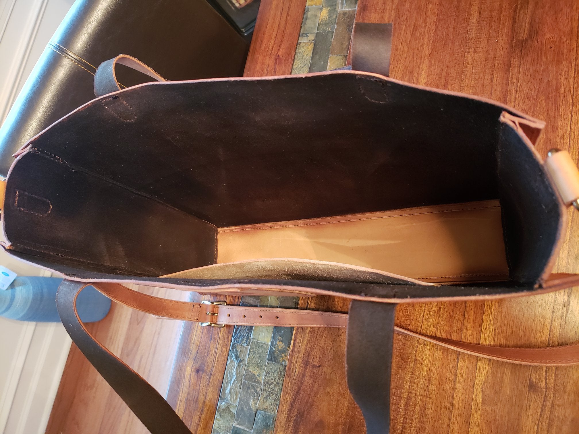 NO .77 "VEG-TANNED" TOTE