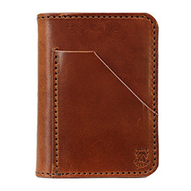 Handmade Leather Mens Wallet Minimalist Leather Credit Card 